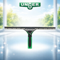 UNGER ErgoTec 3in1 Glasreinigungs-Set für Zuhause