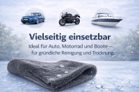 Saugkraftpur 40 x 40 cm das Autotrockentuch für perfekte Fahrzeugpflege