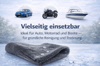 Saugkraftpur 50×80 cm Autotrockentuch für Lack & Karosserie