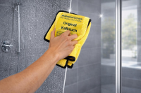 Profi Kalktuch Dusche – verhindert Kalk & streifenfreie Duschkabine