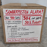 2. Wahl 7 Teile SONDERPOSTEN ALARM – NUR 100 SETS!