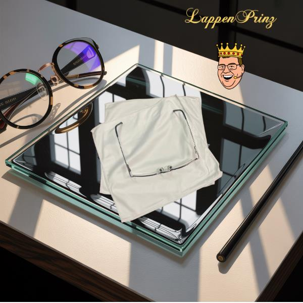 2er Set Brillenputztücher aus Samtmikrofaser Original Männertücher 