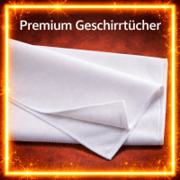 2 Geschirrtücher - Mikrofaser weiß 50*70 cm...