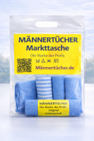 Männertücher Markttasche mit 3 Tüchern:...