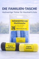 Familientasche – Markttasche mit Reinigungstücher Set