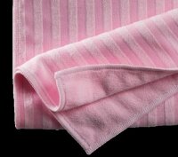 Männertücher 4er Set 40x40cm Mikrofaser Borstentücher blau grün gelb rosa für gründliche Reinigung und Feuchtverschmutzungen