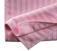 Männertücher 4er Set 40x40cm Mikrofaser Borstentücher blau grün gelb rosa für gründliche Reinigung und Feuchtverschmutzungen