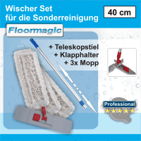 Wischer Set für die Sonderreinigung 40 cm