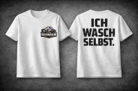 Team Handwäsche Shirt „Ich wasch selbst“ Autopflege