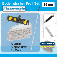 Das leichte Bodenwischer Profi Set 50 cm